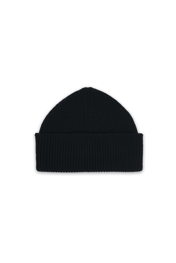 Navy Pony Beanie BACK