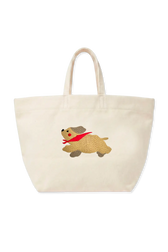 Raw White Caico Bag FRONT