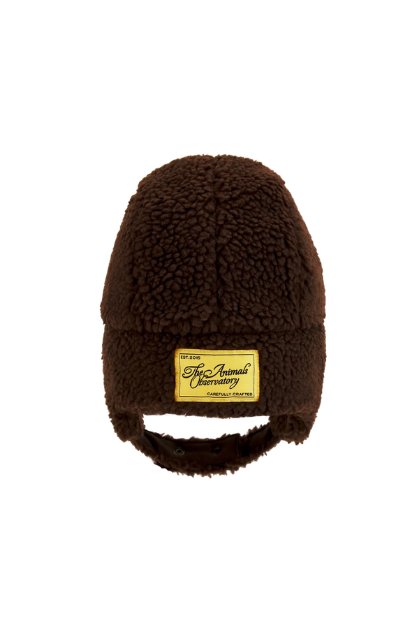 Dark Brown Perkingese Hat BACK