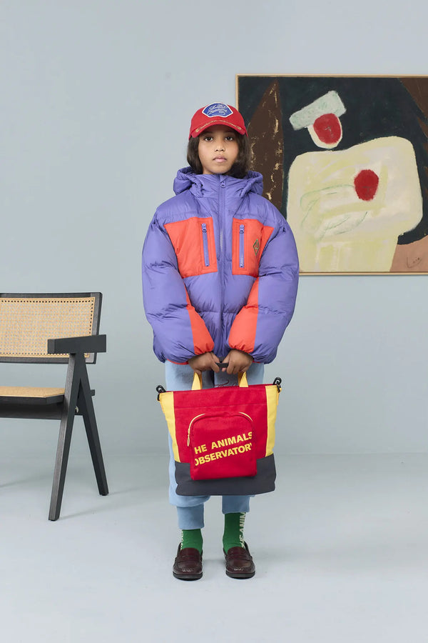 Red Doe Bag MODEL FRONT