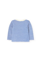 Striped Wapiti Long Sleeve T-shirt for baby BACK