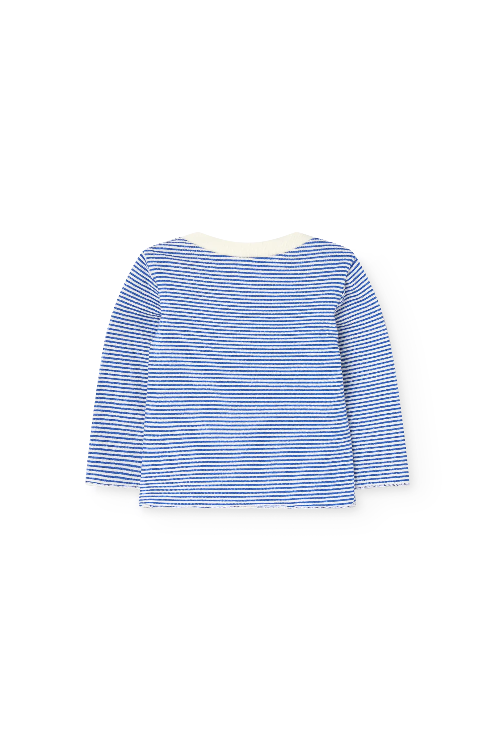 Striped Wapiti Long Sleeve T-shirt for baby BACK