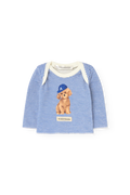 Striped Wapiti Long Sleeve T-shirt for baby