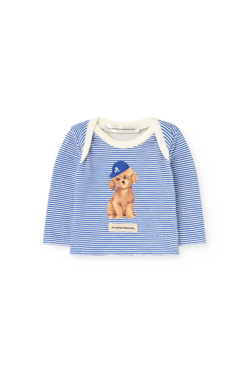 Striped Wapiti Long Sleeve T-shirt for baby COVER