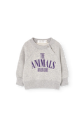 Grey Jackal Sweatshirt for baby