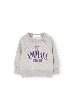 Grey Jackal Sweatshirt for baby