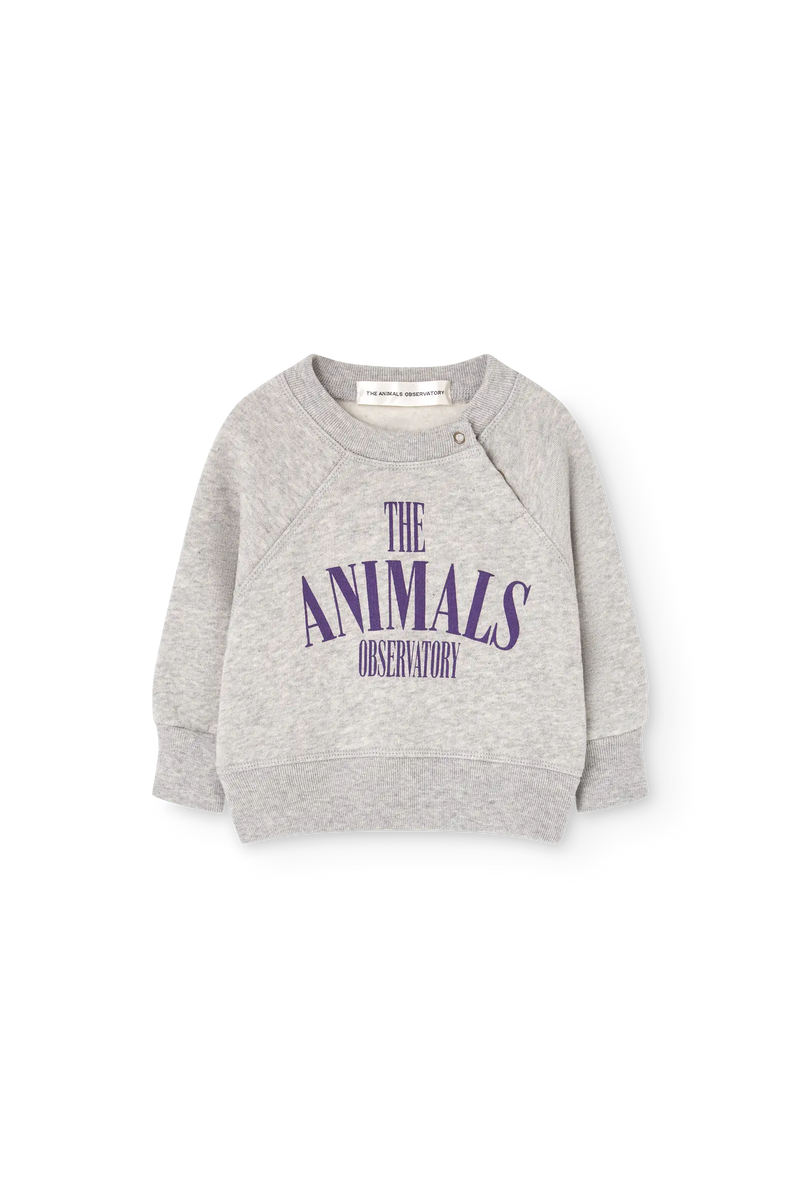 Grey Jackal Sweatshirt for baby COVER