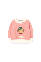 Striped Jackal Sweatshirt for baby FRONT