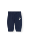 Navy Sloth Sweatpants for baby