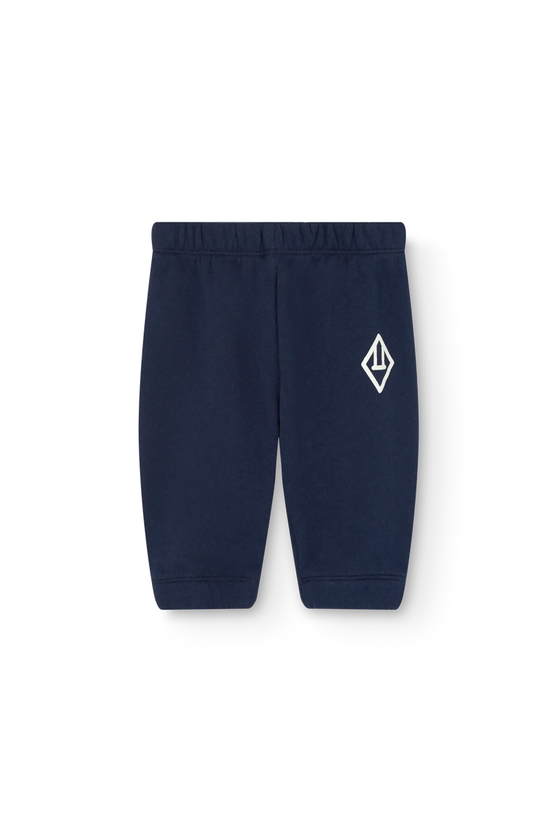 Navy Sloth Sweatpants for baby COVER