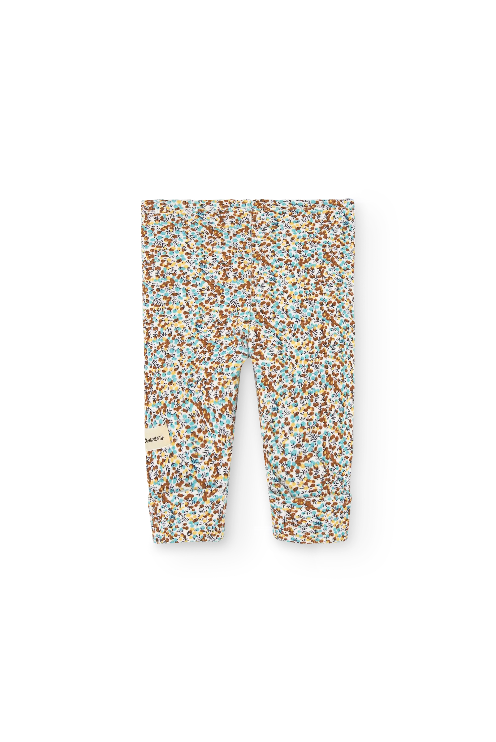 Floral Penguin Leggings for baby BACK