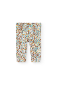 Floral Penguin Leggings for baby COVER