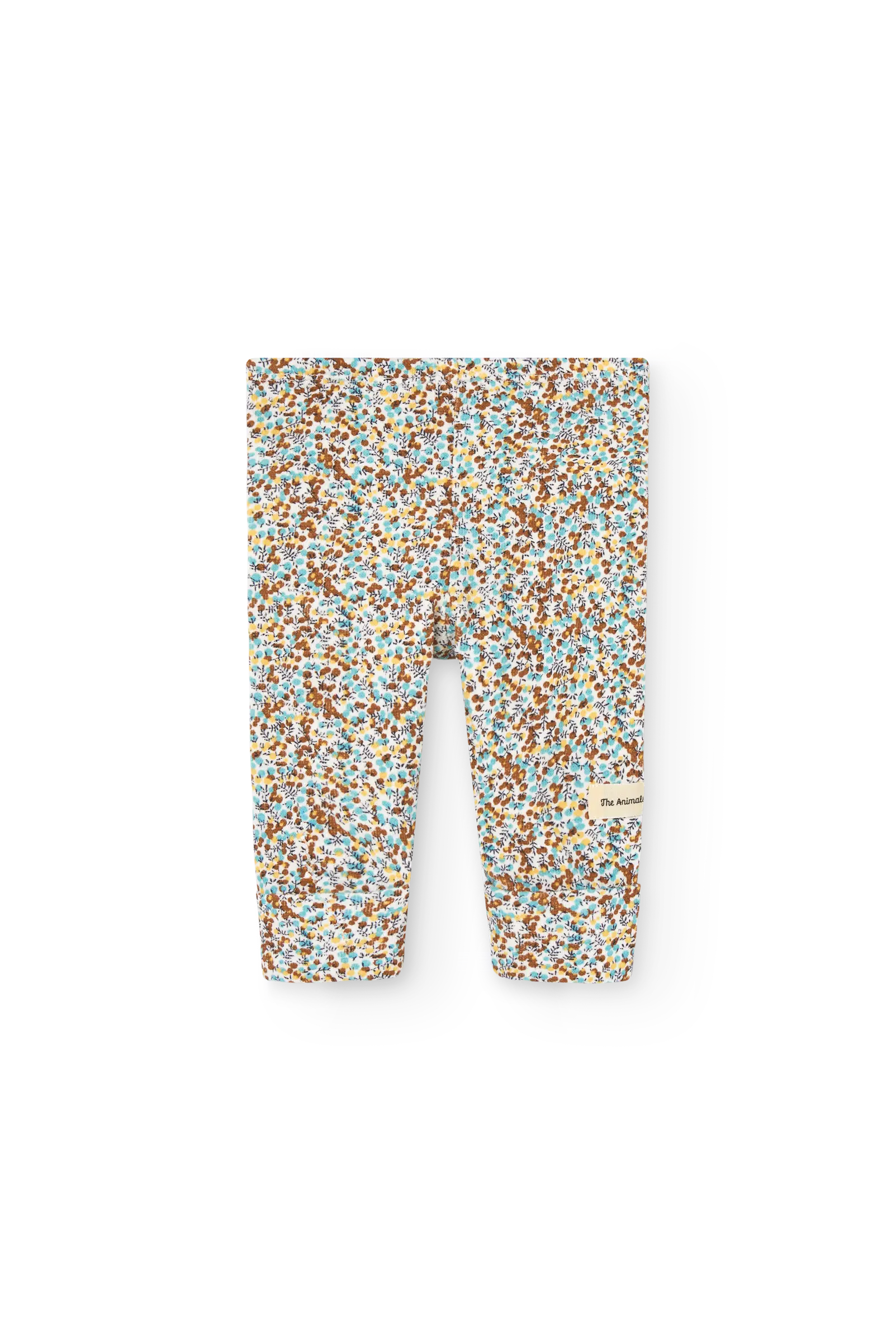 Floral Penguin Leggings for baby FRONT