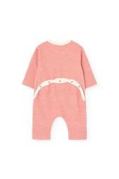Striped Owl Pajama for baby BACK