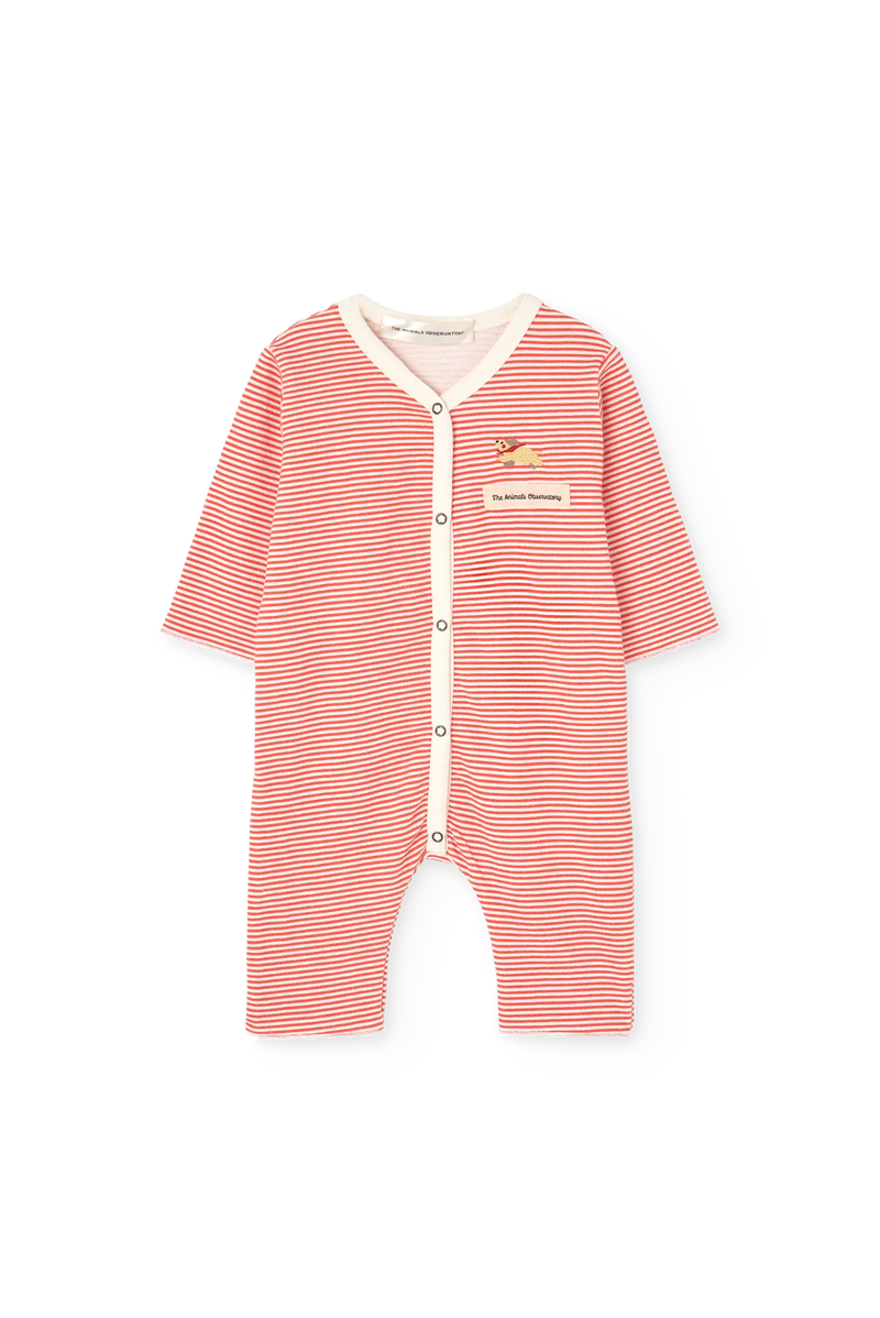 Striped Owl Pajama for baby COVER