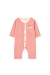 Striped Owl Pajama for baby FRONT
