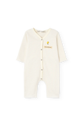 Raw White Owl Pajama for baby