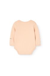 Pinkish-beige Feral Body for baby BACK
