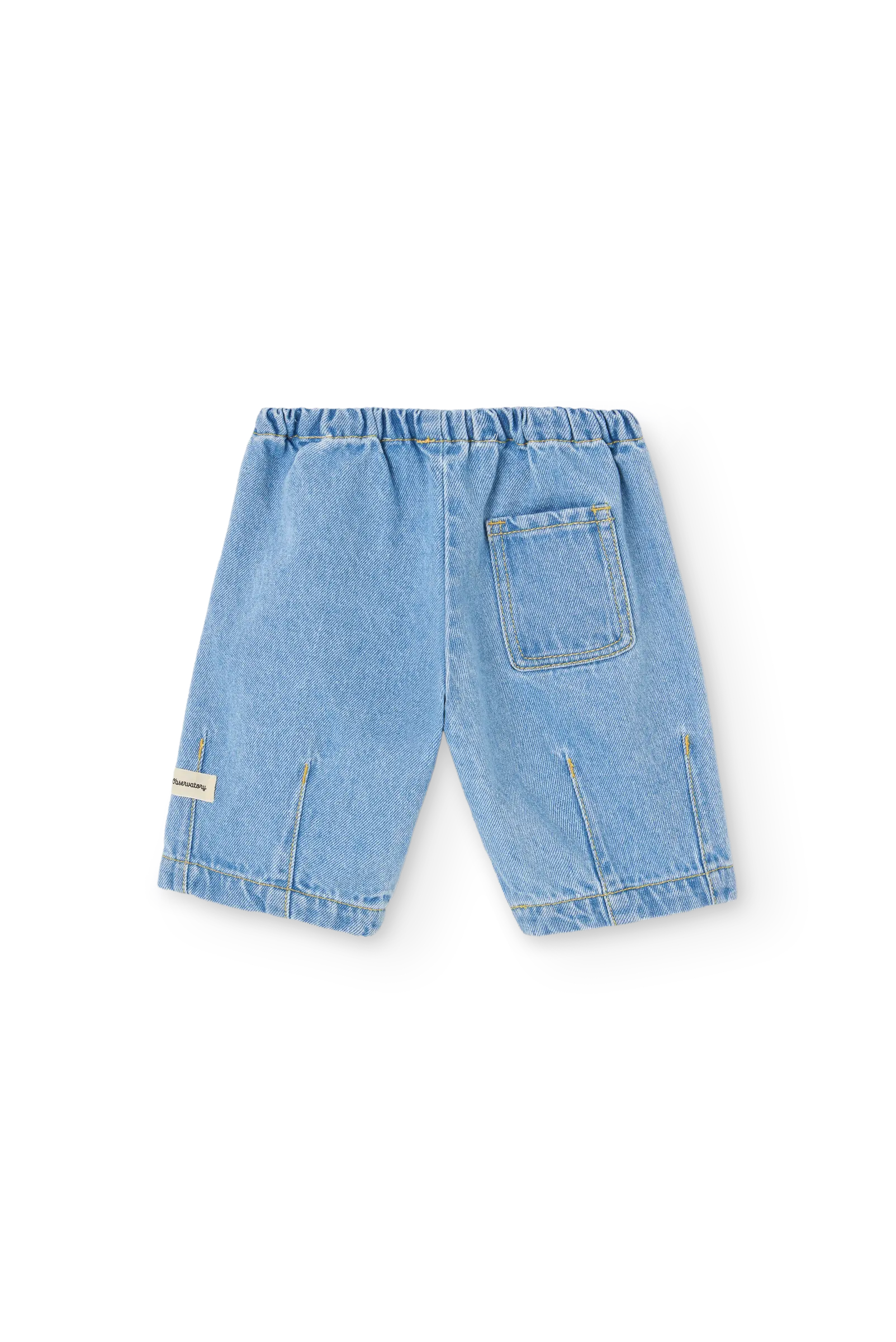Soft Blue Coronet Pants for baby BACK