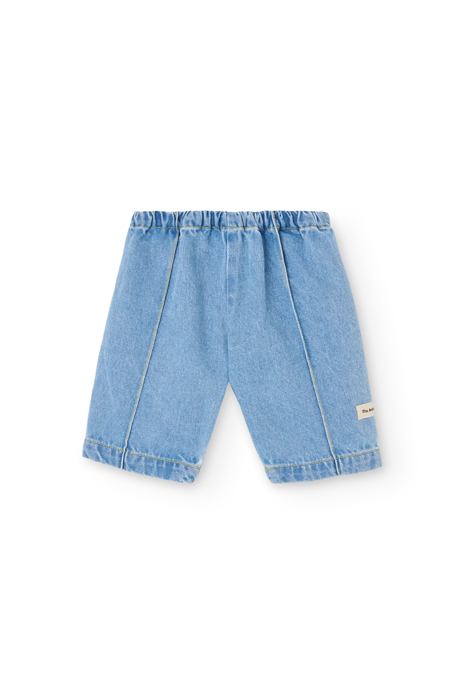 Soft Blue Coronet Pants for baby FRONT