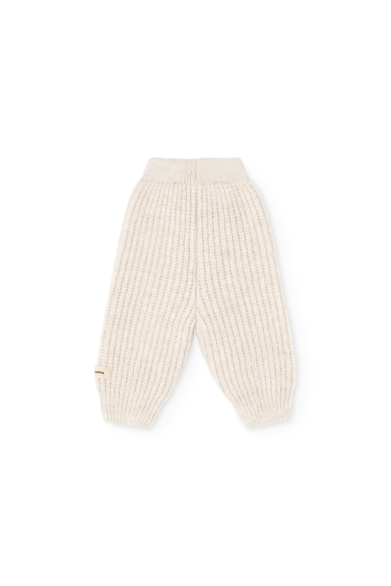 Raw White Thrush Pants for baby BACK