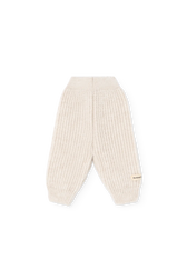 Raw White Thrush Pants for baby FRONT
