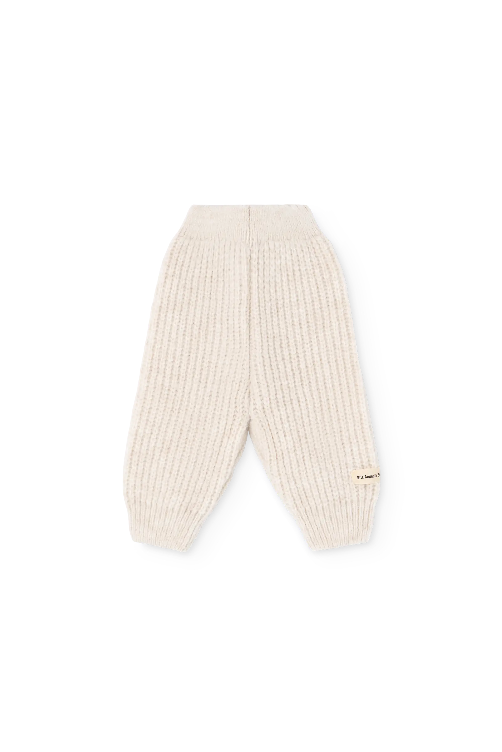 Raw White Thrush Pants for baby FRONT