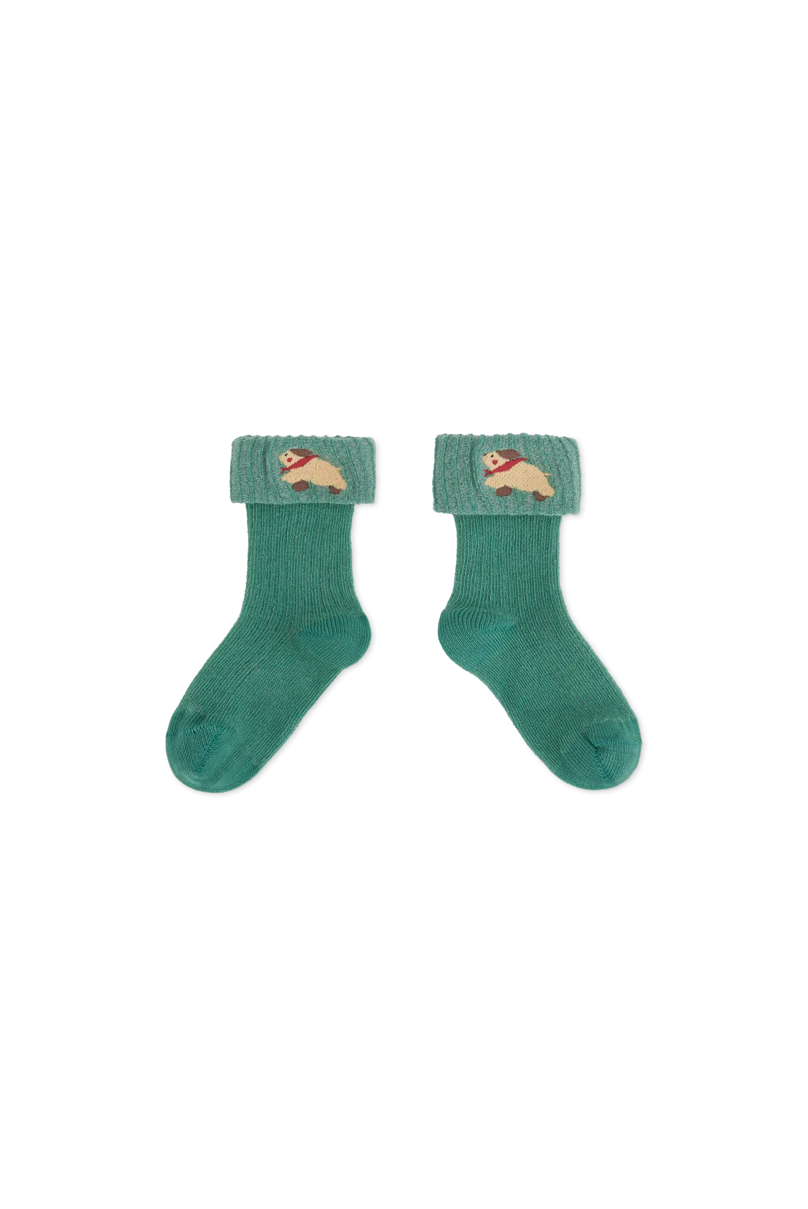 Turqoise Avocet Socks for baby COVER