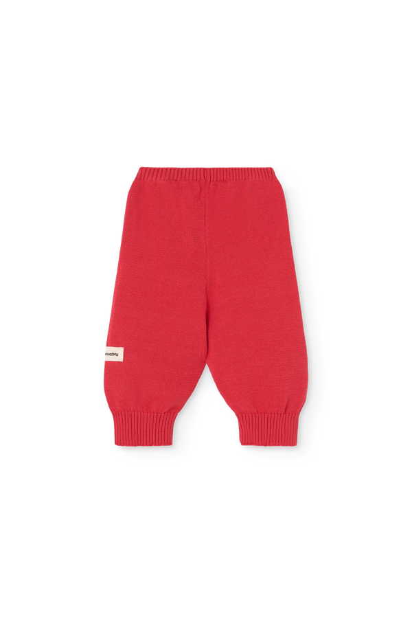 Burgundy Coqui Pants for baby BACK