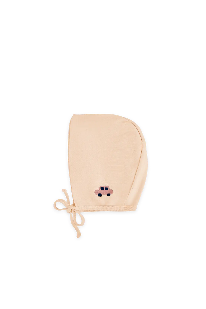 Pinkish-beige Dorgi Hat for baby COVER