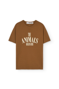 Camiseta de manga corta para mujer Salmon Marrón