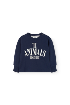 Navy Heck Long Sleeve T-shirt for baby