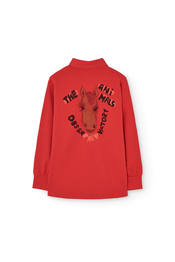 Red Eel Polo Shirt BACK