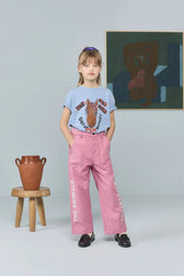 Pink Condor Pants MODEL FRONT
