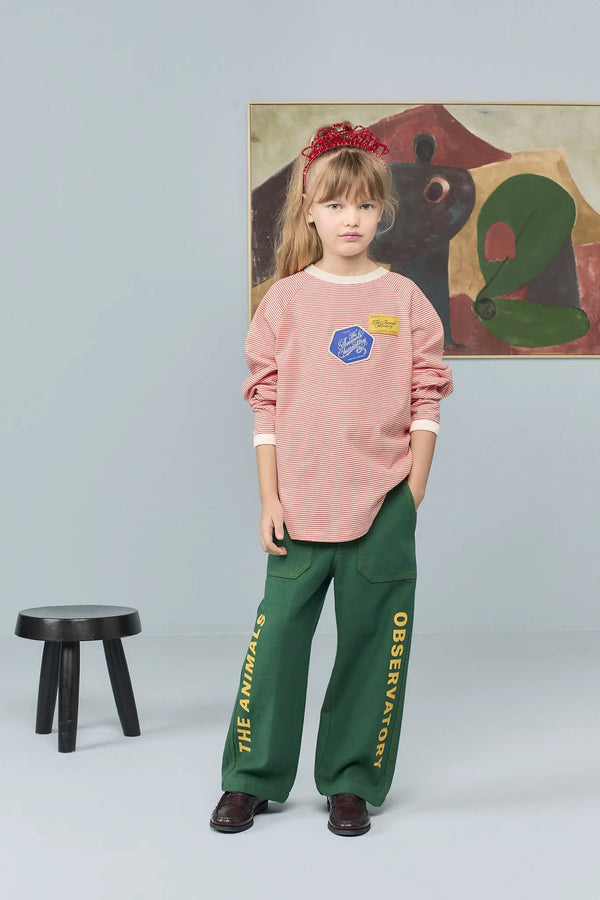 Dark Green Condor Pants MODEL FRONT