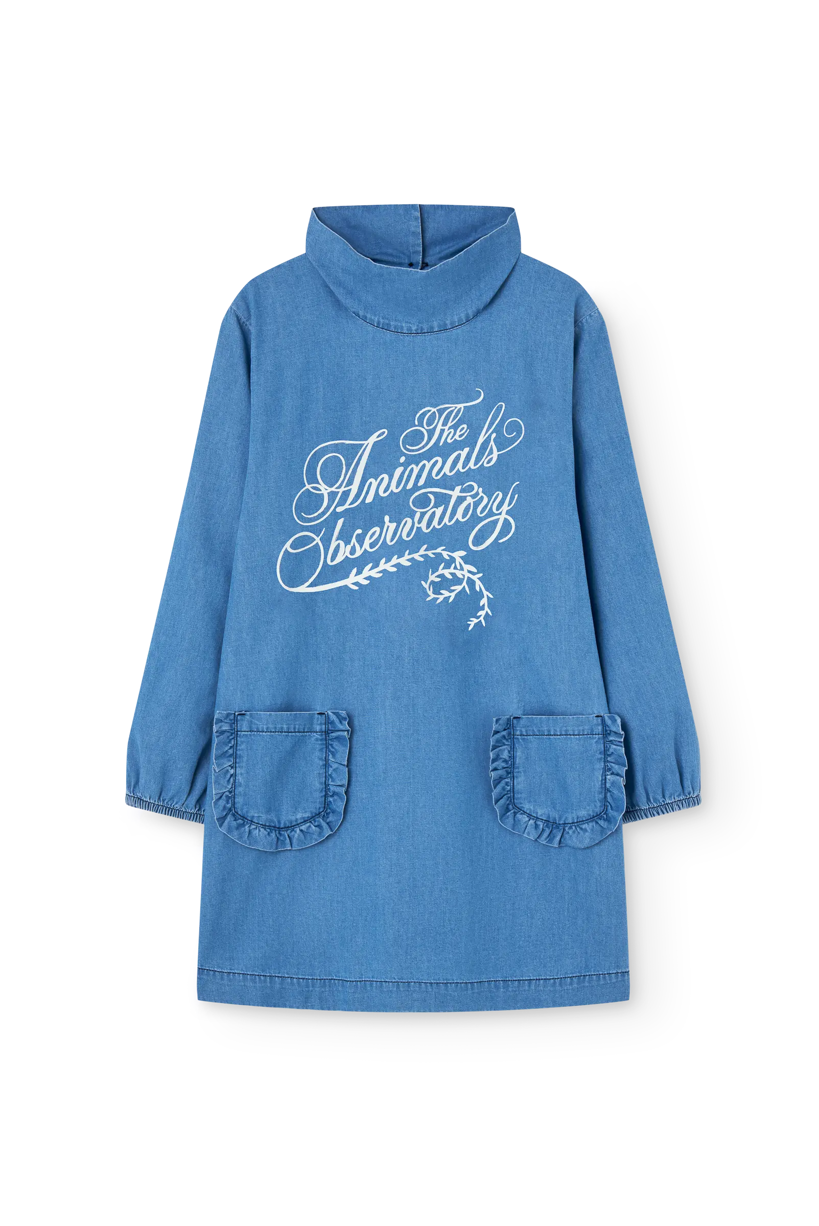 adgjmptwThe animals observatory ワンピース Dusty Blue Dragon Dress | The Animals Observatory